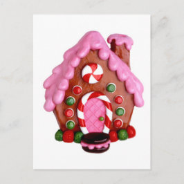 Postal Casa de pan de jengibre