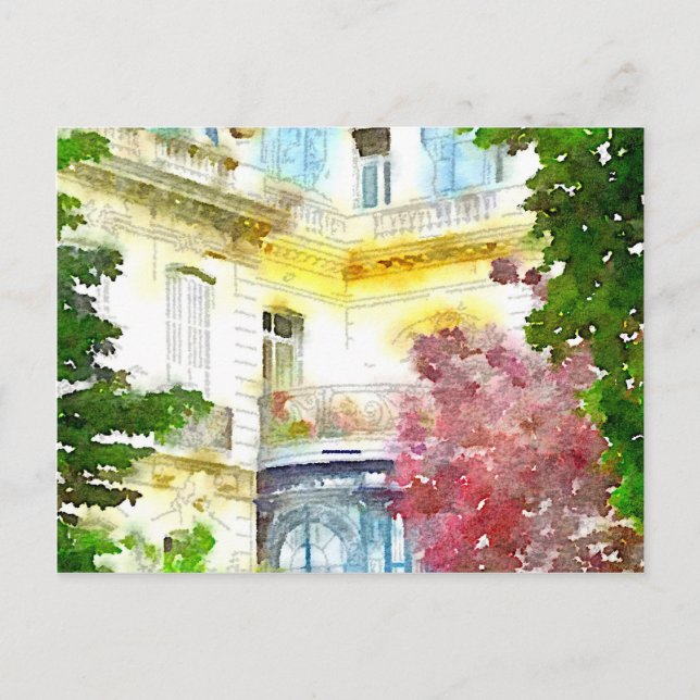 Postal Casa de París (Anverso)