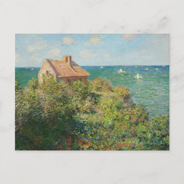 Postal Casa de pescadores en Varengeville - Monet (Anverso)
