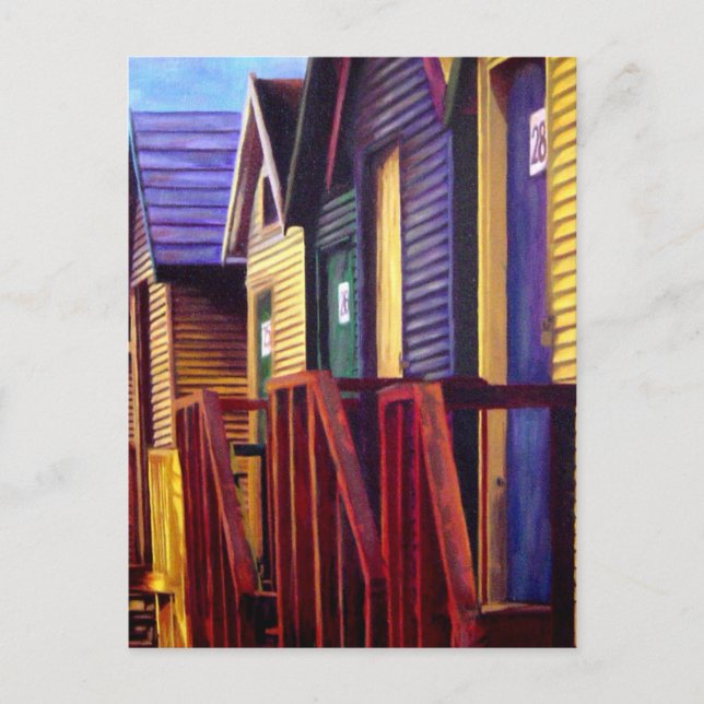 Postal Casa de playa de Michael (Anverso)