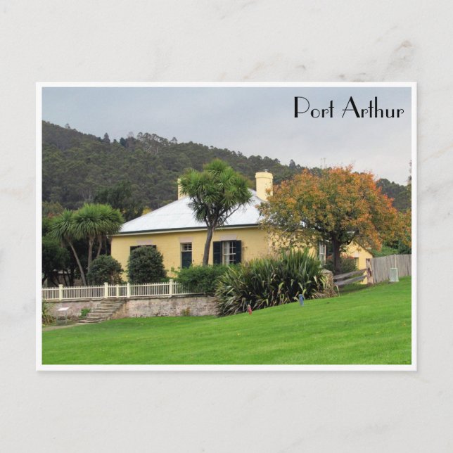 Postal casa de port arthur (Anverso)