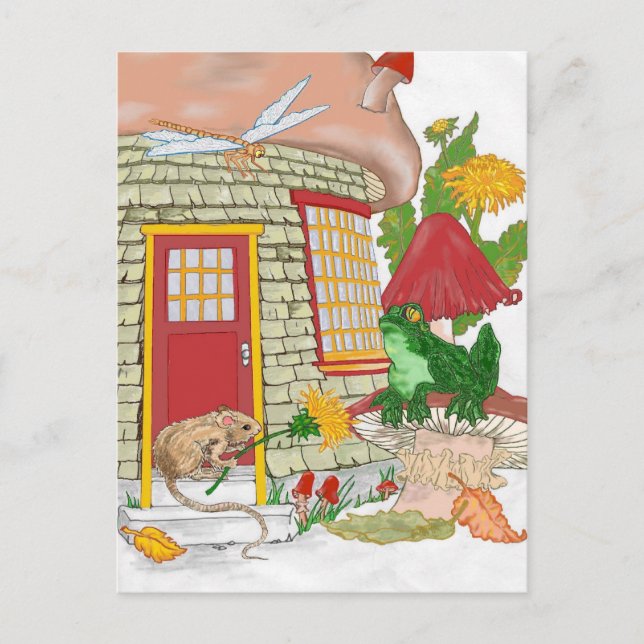 Postal Casa de ratón (Anverso)