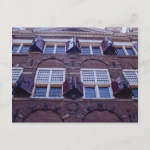 Postal Casa de Rembrandt, pintor holandés del siglo XVII,