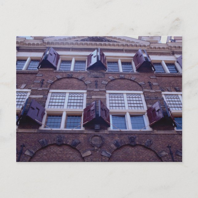 Postal Casa de Rembrandt, pintor holandés del siglo XVII  (Anverso)