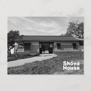 Postal Casa de Shoya de la herencia japonesa