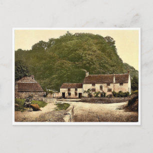 Postal Casa de Sir Francis Drake cerca del puente Severn,