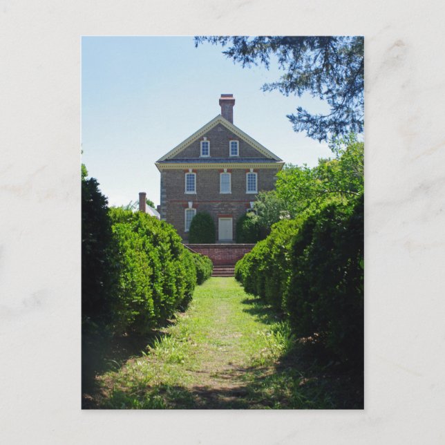 Postal Casa de Thomas Nelson (Anverso)