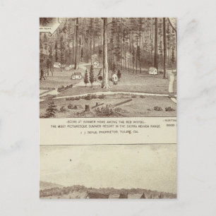 Postal Casa de verano, residencia de Lewis