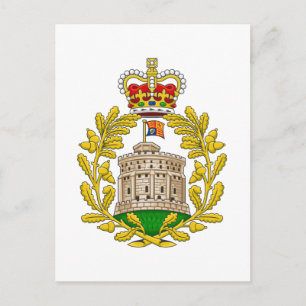 Postal Casa de Windsor Real Escudo de Armas