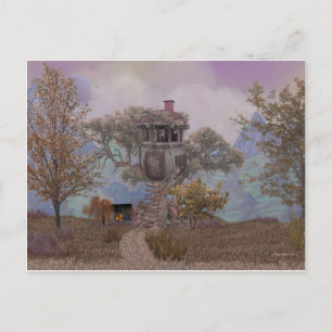 Postal Casa del árbol de Merle