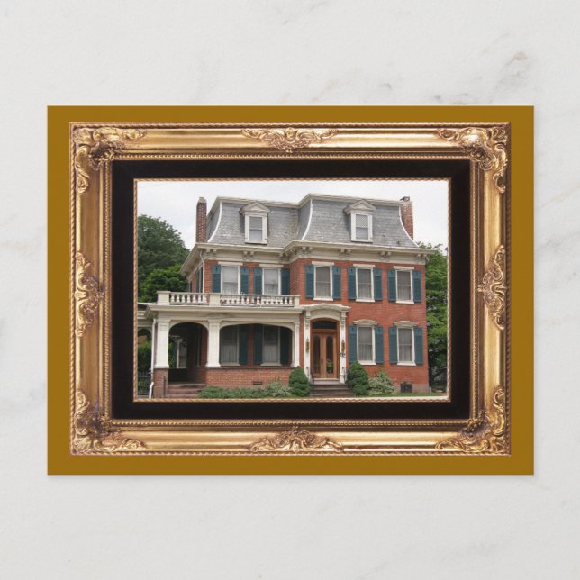 Postal "Casa del Dr. Wolfe" (Anverso)