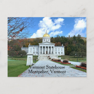 Postal Casa del Estado de Vermont