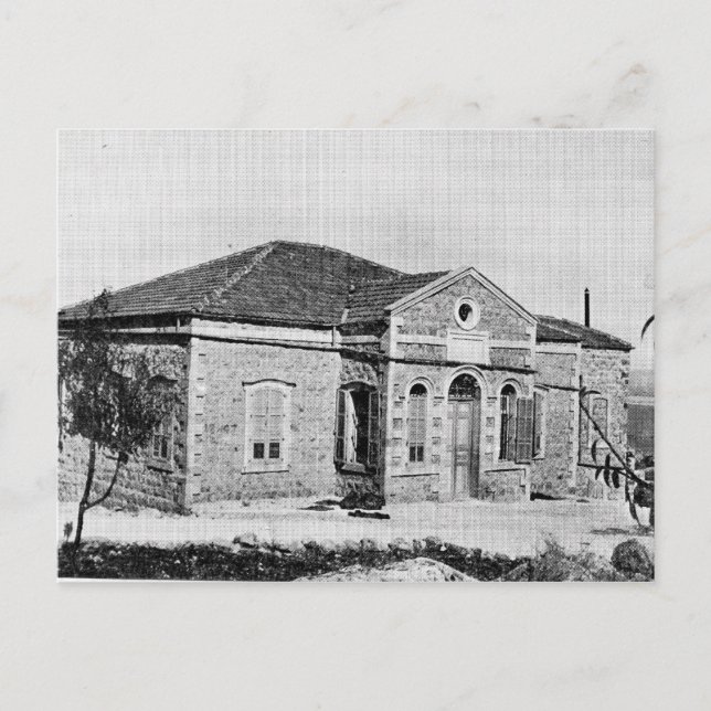 Postal Casa del peregrino de Baha'i, CA 1915 (Anverso)