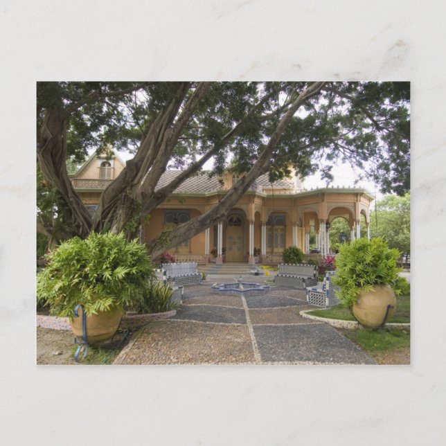 Postal Casa en Cartagena, Colombia (Anverso)