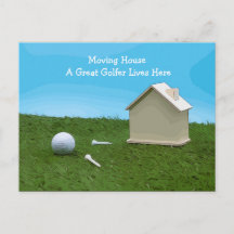 Casa en movimiento de golf con un gran golfista vi