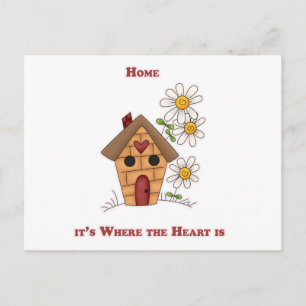 Postal Casa es donde está el corazón