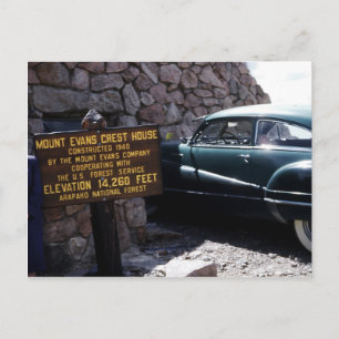 Postal Casa Escudo Mount Evans Colorado