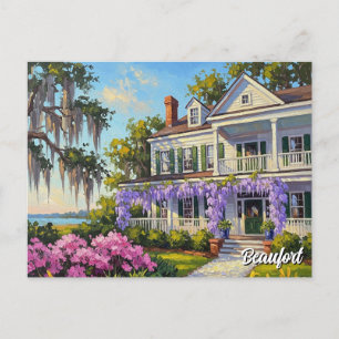 Postal Casa histórica en Beaufort, Carolina del Norte