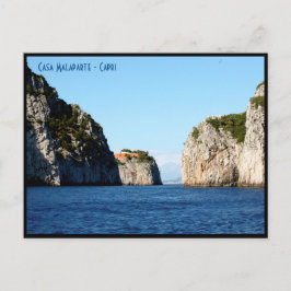 Postal Casa Malaparte - Capri, Nápoles, Italia