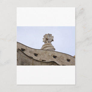 Postal casa mila barcelona