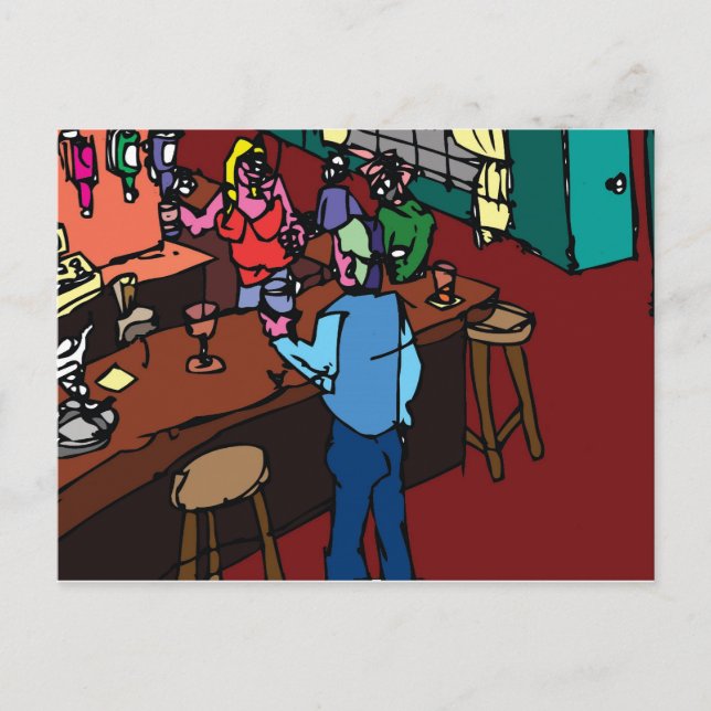 Postal Casa pública (Anverso)