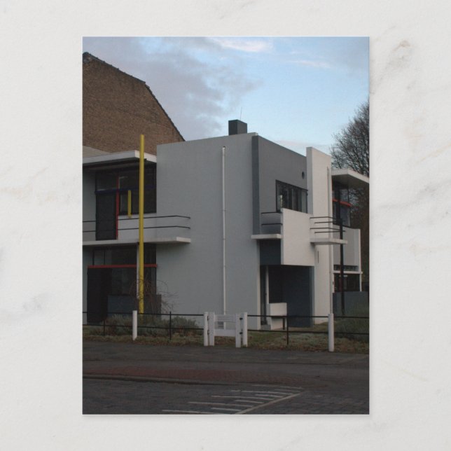Postal Casa Rietveld Schröder, Utrecht (Anverso)