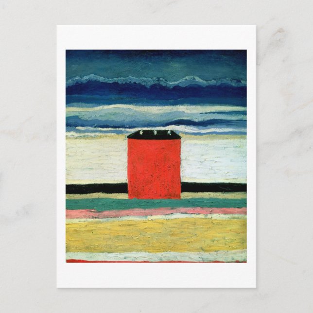 Postal Casa Roja, 1932 (Anverso)