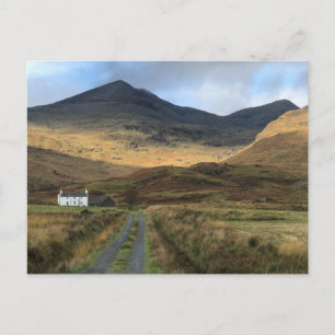 Postal Casa rural aislada en la isla de Mull, Escocia