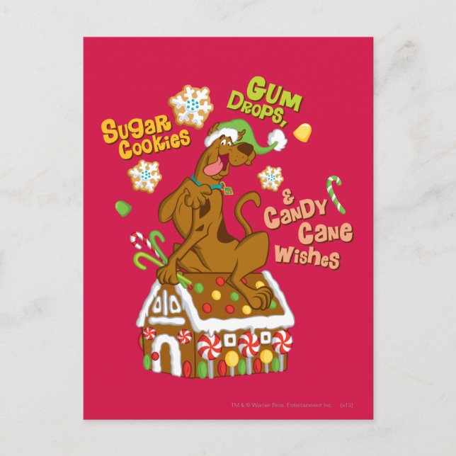Postal Casa Scooby and Gingerbread (Anverso)