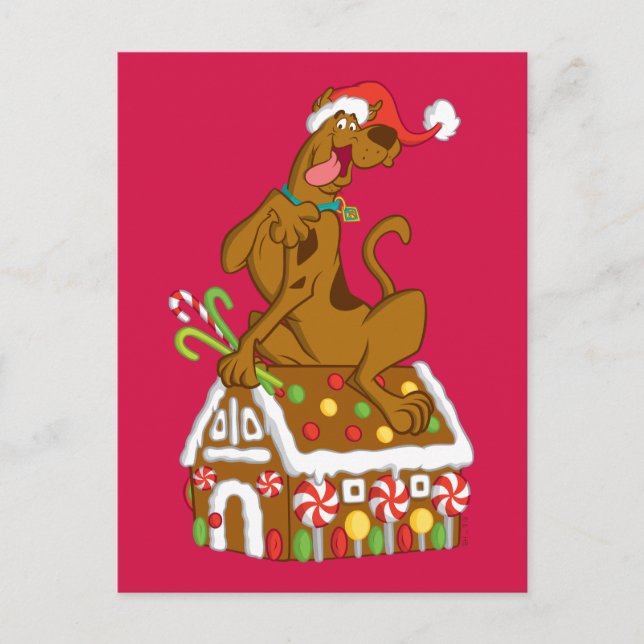 Postal Casa Scooby and Gingerbread (Anverso)