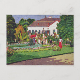 Postal Casa señorial en Kertvelyes, 1907