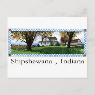 Postal Casa Shipshewana Indiana de Amish