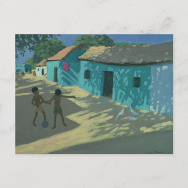 Postal Casa verde India (Anverso)