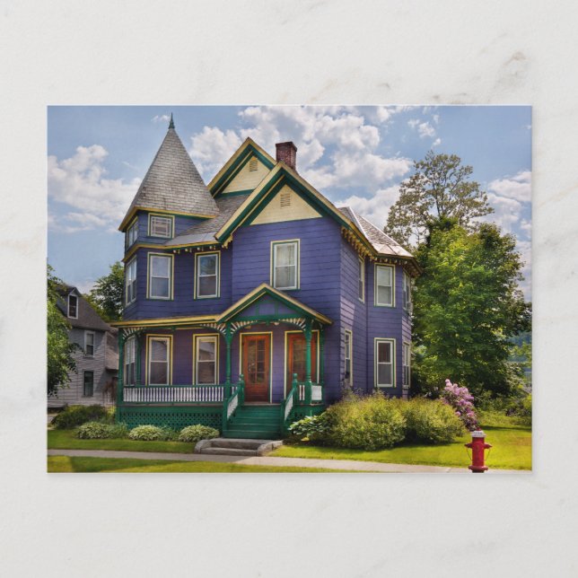 Postal Casa - Victoria - La casa de las viejitas (Anverso)