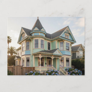 Postal Casa victoriana de Santa Cruz California