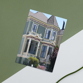 Postal Casa victoriana en San Francisco