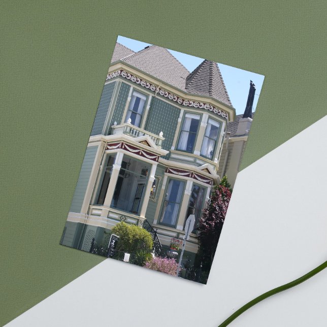 Postal Casa victoriana en San Francisco (Subido por el creador)