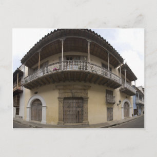 Postal Casa vieja en Cartagena