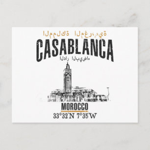 Postal Casablanca
