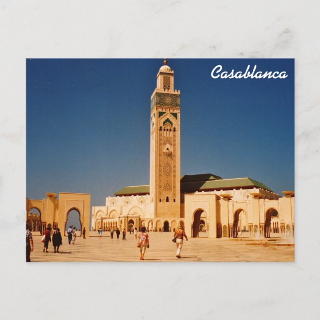 Postal Casablanca (Anverso)