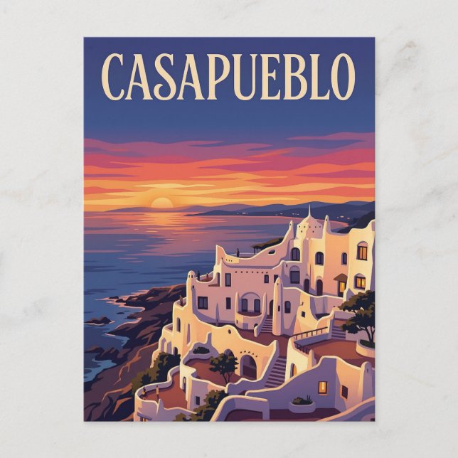 Postal Casapueblo (Anverso)