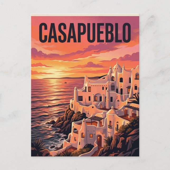 Postal Casapueblo (Anverso)