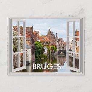 Postal Casas antiguas en Brujas