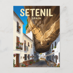 Postal Casas Cuevas de Setenil de las Bodegas España