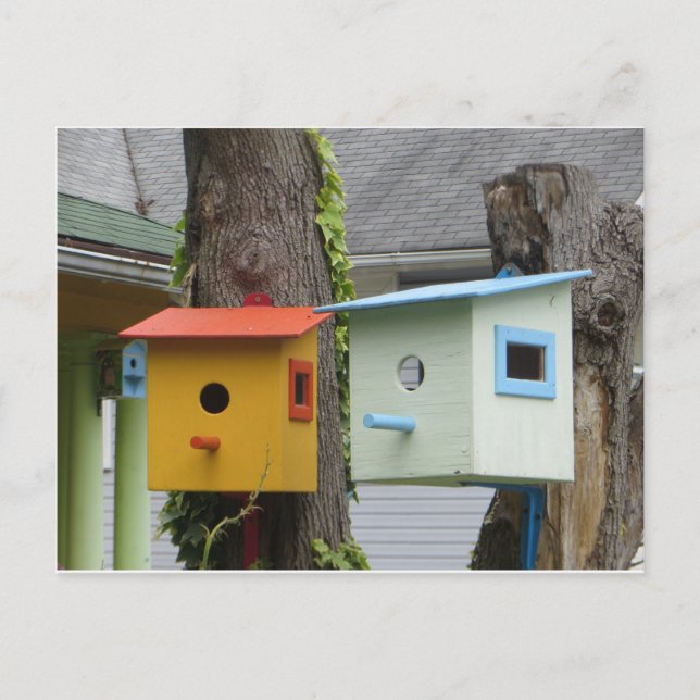 Postal Casas de aves (Anverso)