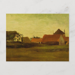 Postal Casas de campo en Loosduinen La Haya por Vincent v