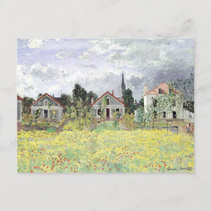 Postal Casas de Claude Monet