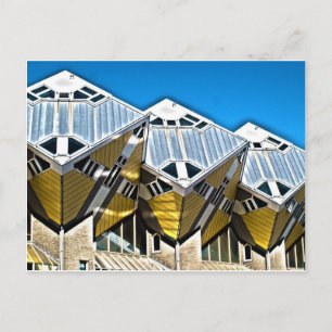 Postal Casas de cubos de Rotterdam