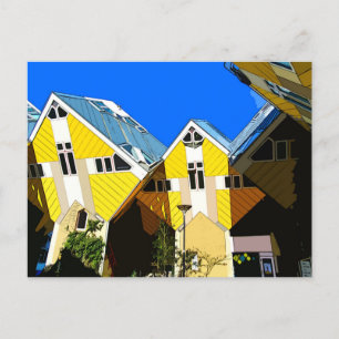 Postal Casas de cubos de Rotterdam