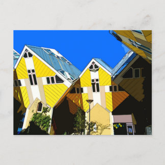 Postal Casas de cubos de Rotterdam